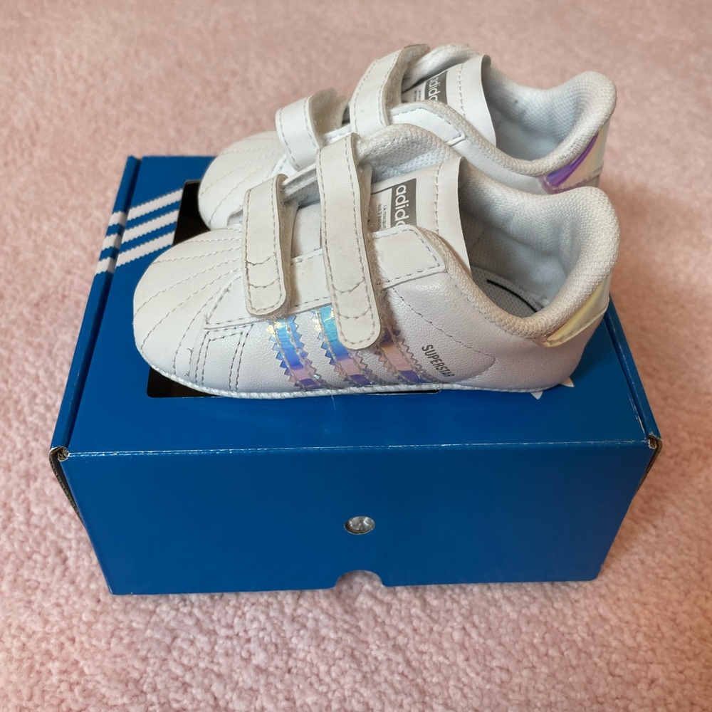 Baby Adidas Superstar size 3K